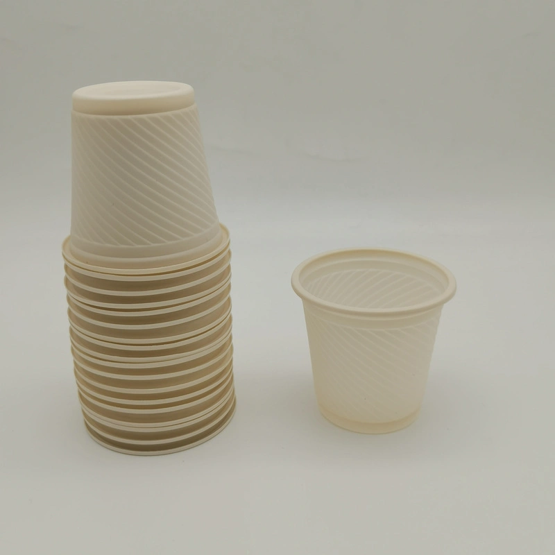 White Disposable Recycle Biodegradable Corn Starch Cup Wholesale