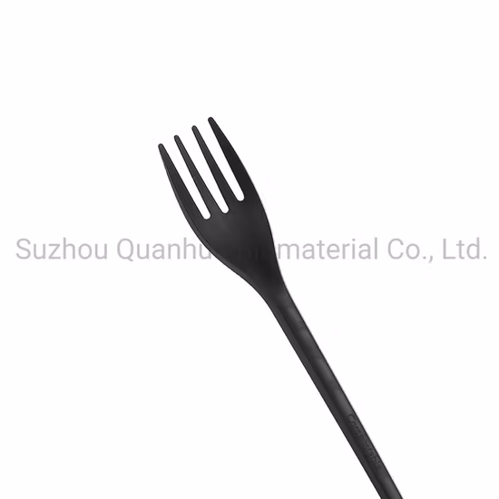 Quanhua 工場包装カスタムロゴ格安ポータブル生分解性エコ Cpla 堆肥化可能な使い捨てカトラリー